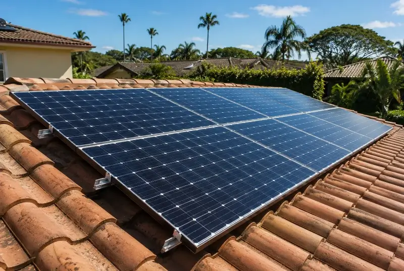 Installation de panneaux solaires à Vira